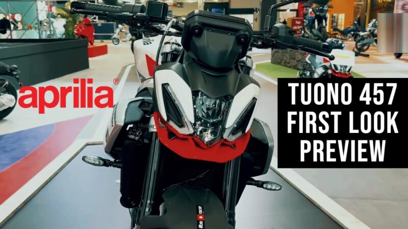 Featured Image for Aprilia Tuono 457 First Look: Unveiling the Features and Specs of This Exciting New Model