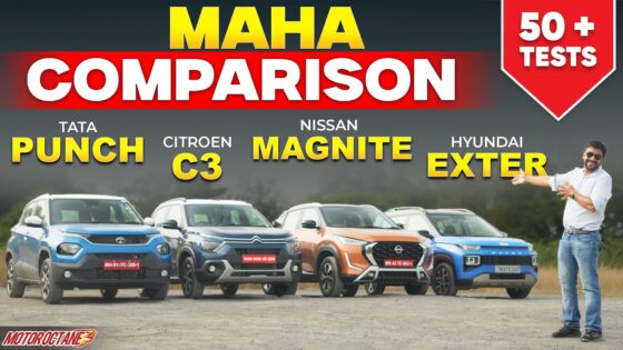 Featured Image for Tata Punch vs Nissan Magnite vs Hyundai Exter vs Citroen C3: Detailed Comparison of India's Top Compact SUVs