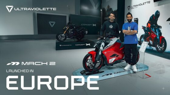 Featured Image for Ultraviolette Unveils F77 Mach 2 at EICMA 2024: A New Era for Electric Motorcycles in Europe