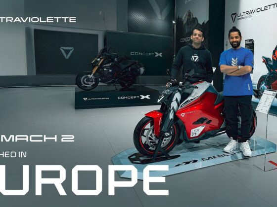 Featured Image for Ultraviolette Unveils F77 Mach 2 at EICMA 2024: A New Era for Electric Motorcycles in Europe